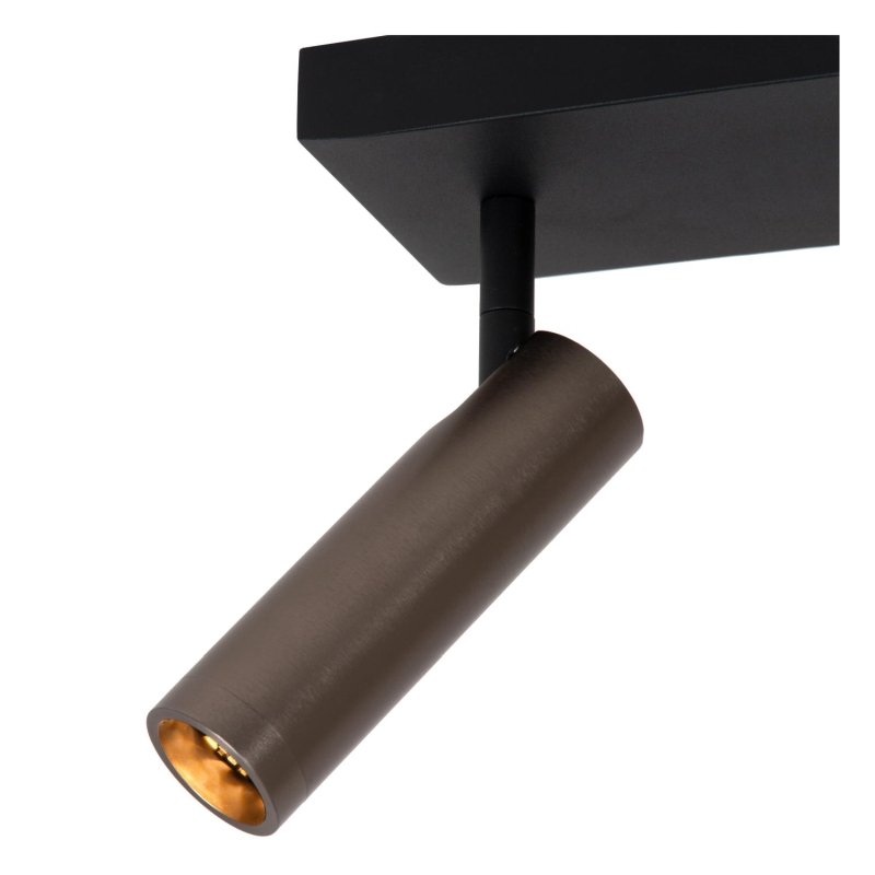 Lucide GRADO - Ceiling spotlight - 2xGU10 (MR11) - Grey iron